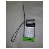 SONY TRANSISTOR RADIO - TURNS ON