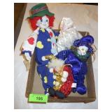 VINTAGE ANNE LUREE CLOWN, MUSICAL CLOWN DOLL>>