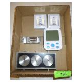 VINTAGE HONEYWELL WEATHER STATION, B.O. LIGHTS, >>