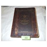 VINTAGE WEBSTERS DICTIONARY INDIA PAPER EDITION
