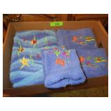 FISH BATH TOWELS, HAND TOWELS & WASH CLOTHS