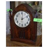 VINTAGE NEW HAVEN CHIME CLOCK- RUNS *NO SHIPPING*