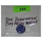 BLUE BENNINGON CLAY MARBLE 1 1/4"