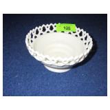 VINTAGE WESTMORELAND DORIC MILK GLASS BOWL
