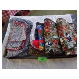 ASST. PLACEMATS (SOME W/ MATCHING RUNNERS)