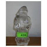 TOSCANY CRYSTAL SANTA  8"