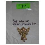 BOB MAKIE MOSAIC ENAMEL ANGEL PIN