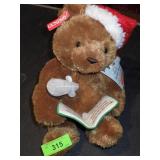 2007 GUND TALKING STORYBOOK BEAR - WORKS