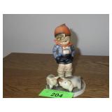 VINTAGE GOEBEL HUMMEL FARM BOY FIGURINE