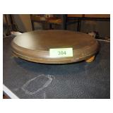 WOODEN LAZY SUSAN 15" WIDE