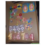 VINTAGE CUPCAKE PICKS, ASST. BIRTHDAY CANDLES