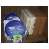 ASST. VINTAGE BING & GRONDAHL COLLECTOR PLATES