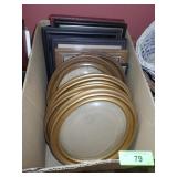 ASST. FRAMES (OVAL FRAMES W/ CONVEX GLASS ARE >>>>