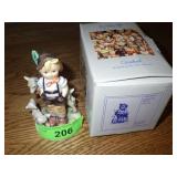 VINTAGE GOEBEL HUMMEL LITTLE GOAT HERDER FIGURINE>