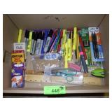 ASST, MARKERS, PENS, CHALK, RULERS, ETC