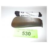 VINTAGE GOLD BOND SHOE HORN, DRESS LACES