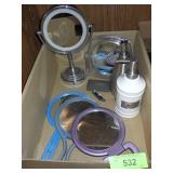 ASST. HAND & DRESSER MIRRORS, LOTION DISPENSERS