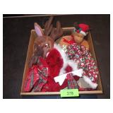 ASST. PUPPY CHRISTMAS OUTFITS, COLLARS & TREAT>>>