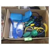 FOOT MASSAGER, THIGH MASTER, RESISTANCE TUBE, ETC