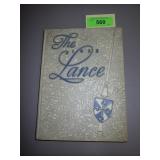 1953 RACINE WIS. YEARBOOK THE LANCE