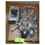 VES HEADPHONES, iHOME BLUETOOTH SPEAKER (UNTESTED)