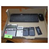 CALCULATORS, KEYBOARD & MOUSE