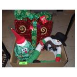 B.O. DANCING CHRISTMAS TREEE, SNOWMAN DRAFT >>>>>