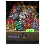 HUGE ASSORTMENT OF CHRISTMAS BOWS