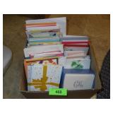 ASST. UNUSED GREETING CARDS & ENVELOPES