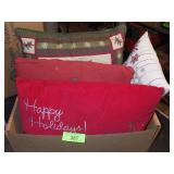 ASST. CHRISTMAS THROW PILLOWS