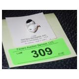 VINTAGE HAGEN-RENAKER PIG ON CARD