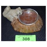 VINTAGE SPOONER WISC. SOUVENIR TRINKET DISH