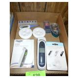 EQUATE EAR THERMOMETER & NIP PROBE CAPS-UNTESTED>>