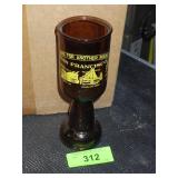 VINTAGE SAN FRANCISCO GLASS W/ BELL ON BOTTOM