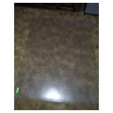 LARGE DESK FLOOR PROTECTOR MAT 46 x 59