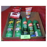 OFF BUG SPRAY, RAID BUG KILLER, FLY RIBBON
