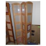 TRI-FOLD PICTURE FRAME ROOM DIVIDER 33 x 69