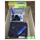 ANDIS GROOMING CLIPPERS W/ ASST. ACCESSORIES
