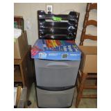 STORAGE DRAWERS, LETTER TRAYS, FILE FOLDERS