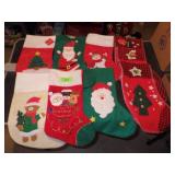 ASST. CHRISTMAS STOCKINGS (MOST NWT)