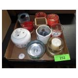 ASST. CANDLES & CANDLE HOLDERS