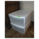 2 STORAGE DRAWERS