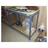 2 SHELF SHELVING UNIT / TABLE 36 x 18 x 36