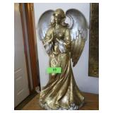 HARD PLASTIC ANGEL STATUE 18"