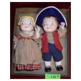 VINTAGE CAMPBELLS SOUP COLONIAL DOLLS 10"