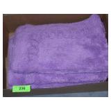 3 PURPLE RUGS  20 x 30