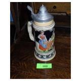 VINTAGE CERAMIC GERMAN STEIN