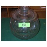 VINTAGE DOUBLE-KAY NUTS JAR