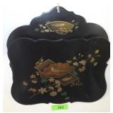 VINTAGE ASIAN CARVED & HAND PAINTED MAGAZINE>>>