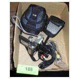 MPEG4 DIGITSL VIDEO CAMERA, 2 CAMERA BAGS, ETC